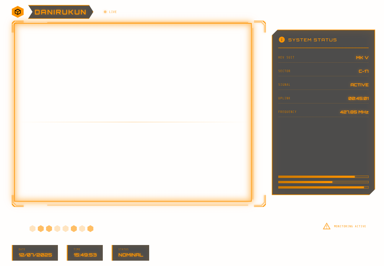 HalfLife Webcam Overlay