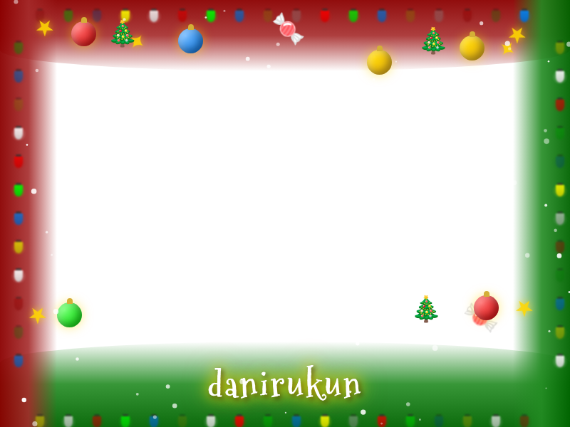 Dani's Festive Webcam Frame